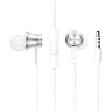 --Auriculares Intrauditivos Xiaomi Mi In Ear Basic/ con Micrófono/ Jack 3.5/ Plateados-