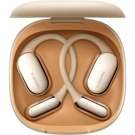 --Auriculares Bluetooth Xiaomi Openwear Stereo Pro con estuche de carga/ Autonomía 8.5h/ Dorados-