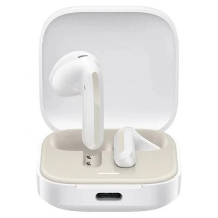--Auriculares Bluetooth Xiaomi Redmi Buds 6 Active con estuche de carga/ Autonomía 6h/ Blancos-