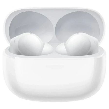 --Auriculares Bluetooth Xiaomi Redmi Buds 6 Pro con estuche de carga/ Autonomía 10h/ Blanco Glacial-