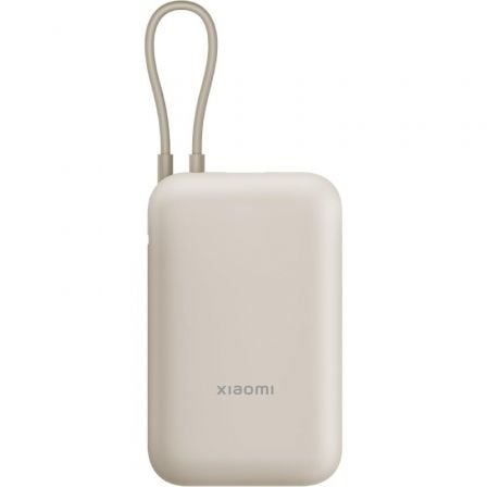 --Powerbank 20000mAh Xiaomi 33W Power Bank Integrated Cable/ 33W/ Beige-