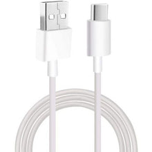--Cable USB 2.0 Xiaomi Mi USB-C/ USB Tipo-C Macho - USB Macho/ 1m/ Blanco-