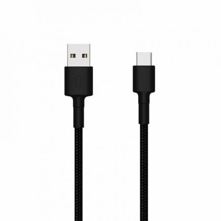 --Cable USB 2.0 Xiaomi SJV4109GL USB Macho - USB Tipo-C Macho/ 1m/ Negro-