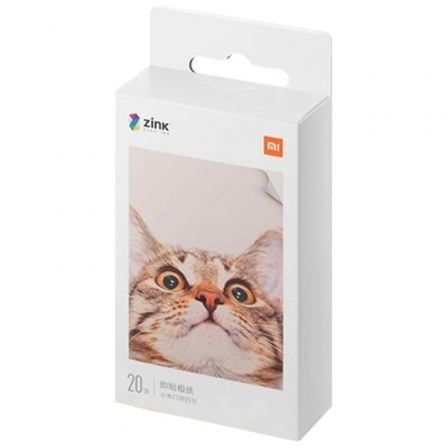 --Papel Fotográfico Xiaomi Mi Portable Photo Printer Paper/ 5 x 7.6cm/ 20 Hojas-