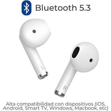 -2-Auriculares Bluetooth ZTE Buds 2 con estuche de carga/ Autonomía 5h/ Blancos-2
